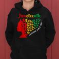 Junenth Freedom Since 1865 Butterfly Black Girl Women Women Hoodie