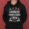 Lavender Name Gift Christmas Crew Lavender Women Hoodie
