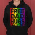 Lgbt Flag Proud Dad Free Mom Hugs Gay Lesbian Pride Rainbow Women Hoodie