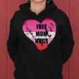 Lgbtq Lesbian Flag Free Mom Hugs Women Hoodie