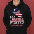 Liberia Its Your Independence Day Love Liberia Flag Map Gift For Womens Women Hoodie