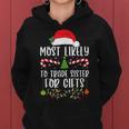 Most Likely To Trade Sister For Christmas Matching Women Hoodie