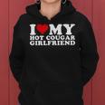 I Love My Hot Cougar Girlfriend I Heart My Hot Cougar Gf Women Hoodie