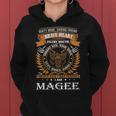 Magee Name Gift Magee Brave Heart V2 Women Hoodie