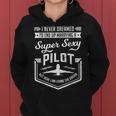 Married With A Super Sexy Pilot Aviator Wife Couple Women Hoodie
