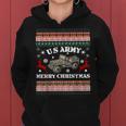 Merry Christmas-Us Army-Ugly Christmas SweaterWomen Hoodie