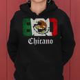 Mexican Flag Chicano Apparel California 820 Area Code Women Hoodie