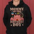 Mommy Of The Birthday Boy Carnival Circus Themed Family Women Hoodie