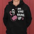 No You Hang Up First Ghost Halloween Women Hoodie