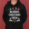 Norris Name Gift Christmas Crew Norris Women Hoodie