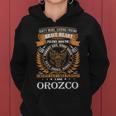 Orozco Name Gift Orozco Brave Heart Women Hoodie