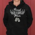 Proud Air Force Mom Usaf Graduation Family Outfits Women Hoodie