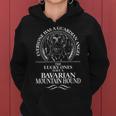 Proud Bavarian Mountain Hound Guardian Angel Dog Mom Women Hoodie