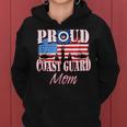 Proud Coast Guard Mom Usa Flag Mothers Day Women Gifts For Mom Funny Gifts Women Hoodie