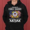 Proud Coast Guard National Guard Mom Gift Veteran Day Gifts For Mom Funny Gifts Women Hoodie