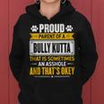 Proud Parent Of A Bully Kutta Dog Owner Mom & Dad Women Hoodie