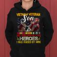 Proud Son Of A Vietnam Veteran My Dad Mom Is A Hero Women Hoodie