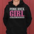 Punk Rock Girl Like A Normal Girl But Cooler Women Hoodie