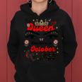 This Queen Was Born In October 1988 October Birthday Women Hoodie