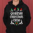 Qureshi Name Gift Christmas Crew Qureshi Women Hoodie