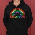 Rainbow Pride Gay Lgbt Parade Houston Women Hoodie
