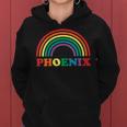 Rainbow Pride Gay Lgbt Parade Phoenix Az Gift Women Hoodie