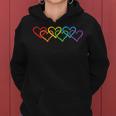 Rainbow Pride Heart Lgbtqia Men Women Love Women Hoodie