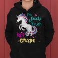 Ready To Crush 1St Grade Unicorn First Day Of First Grade Women Hoodie