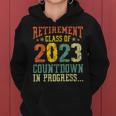 Retirement Class Of 2023 Countdown In Progress Teacher Gifts Women Hoodie