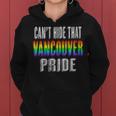 Retro 70S 80S Style Cant Hide That Vancouver Gay Pride Women Hoodie