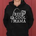 Retro Reel Cool Mama Fishing Fisher Mothers Day Gift For Women Women Hoodie