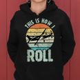 This Is How I Roll Airplane For Boys Pilot Women Hoodie