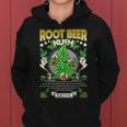 Root Beer Kush Hybrid Cross Marijuana Strain Cannabis Leaf Beer Funny Gifts Women Hoodie