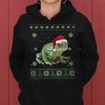 Santa Frog Ugly Sweater Animals Christmas Pajama Women Hoodie