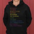 Science Love Kindness Rainbow Flag For Gay And Lesbian Pride Women Hoodie