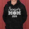 Senior Mom 2024 Volleyball Senior 2024 Class Of 2024 Women Hoodie