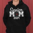 Senior Mom Class Of 2024 Volleyball Mom Graduation Gifts For Mom Funny Gifts Women Hoodie