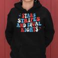 Stars Stripes And Equal Rights 4Th Of July Womens Rights Women Hoodie