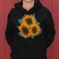 Sunflower Watercolor Floral Designs By La Monarca Women Hoodie