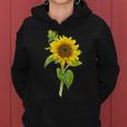 Sunflower Wildflower Vintage Botanical Plant Gardening Women Hoodie