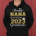 Super Proud Nana Of 2023 Graduate Awesome Family College Women Hoodie