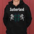 Sutherland Clan Scottish Name Coat Of Arms Tartan Gift For Womens Women Hoodie