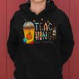 Teaching Little Pumpkins Spice Fall Teacher Halloween Teacher Halloween Women Hoodie