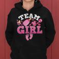 Team Girl Funny Gender Reveal Party Idea For Dad Mom Family Women Hoodie