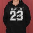 Thanksgiving Turkey Trot Costumes 2023 Fall Marathon Runner Women Hoodie