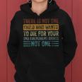 There Is Not One Child Who Wants To Die For Your 2Nd Vintage Women Hoodie