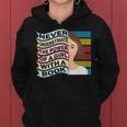 Never Underestimate Power Of Girl With Book Young Rbg Women Hoodie