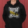 Never Underestimate Woman Courage And A Dutch Shepherd Women Hoodie