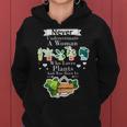 Never Underestimate A Woman Who Loves Plants September Women Hoodie