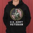 Veteran Vets Us Army Veteran United States Army Usa Flag Veterans Women Hoodie